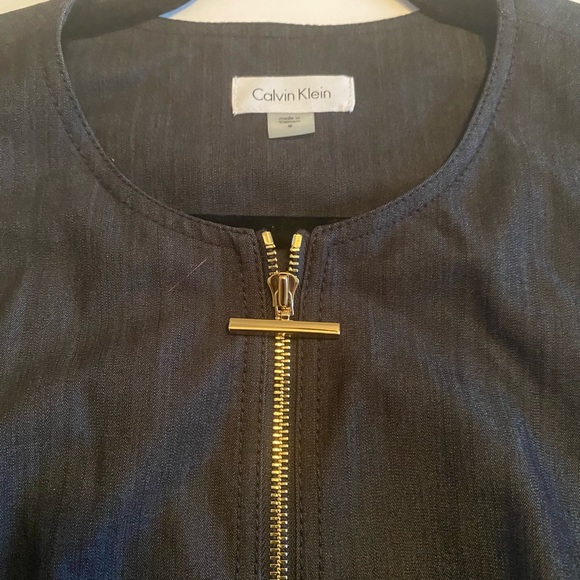 Calvin Klein Women’s Sleeveless Dress with Zipper Front - Picture 6 of 10